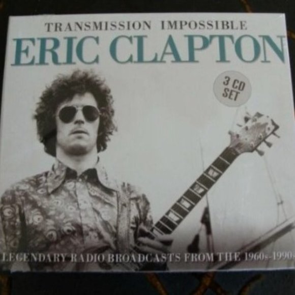 Eric Clapton Transmission Impossible 3-CD ~ Live Performances 1960s-1990s ~ New! - Picture 2 of 2